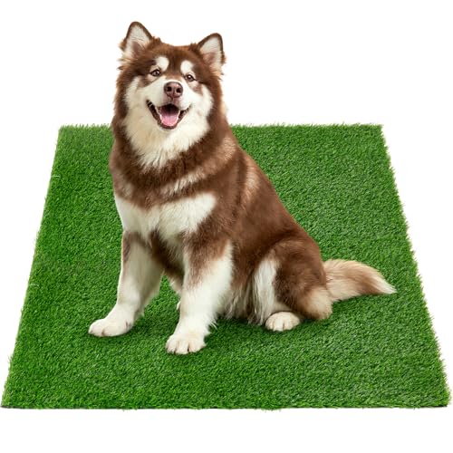 Artificial Turf Grass Outdoor: Grass Pad for Dogs Indoor Potty Training, Replacement Turf Rug for Patio Balcony Lawn Apartment Decoration, Easy to Clean with Drainage Holes(31.5x47.3 inch) - size: 31.5x47.3 inch