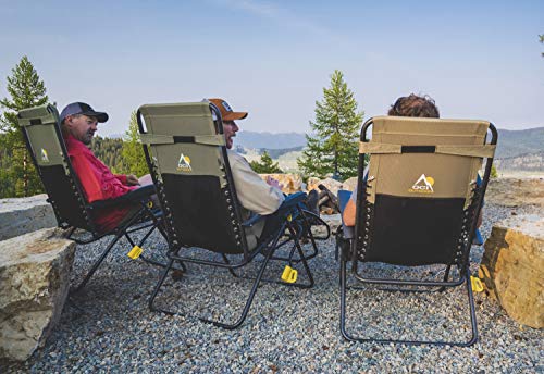 GCI Outdoor FreeForm Zero Gravity Chair, Black