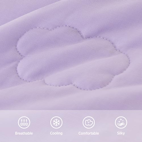 LE SURE Premium Cooling Blankets for Small Dogs - Washable Small Dog Cooling Throw Blanket with Q-MAX>0.4，Durable Self Cooling Pet Mat for Cat, Cooling Summer Blanket for Hot Weather, Purple, 25x35 - color: Liact, size: S(25x35")