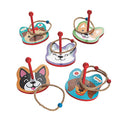 Fun Express Puppy Dog Ring Toss Game - Includes 5 Bases and 6 Rope Rings - Party Games - VBS Vacation Bible School Supplies/Decor