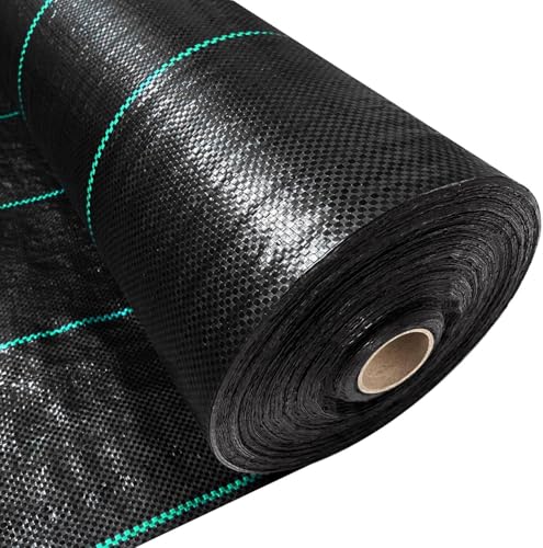 Driveway Fabric, 15FT x 100FT Road Fabric Commercial Weed Barrier Fabric, Landscape Fabric Heavy Duty 4OZ French Drain Fabric for Erosion Control,Landscape Fabric,Construction Projects - size: 15X100FT