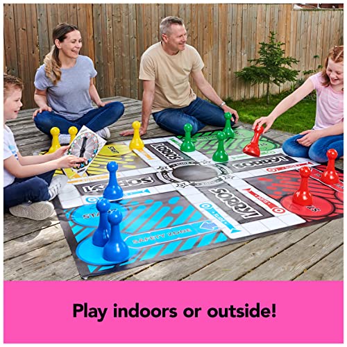 Giant Sorry Classic Family Board Game Indoor Outdoor Retro Party Activity Summer Toy with Oversized Gameboard, for Adults and Kids Ages 6 and up - style: Giant Sorry!