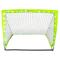 Aoneky 4x3ft LED Light Up Soccer Goal - Glow in The Dark Pop-up Soccer Net
