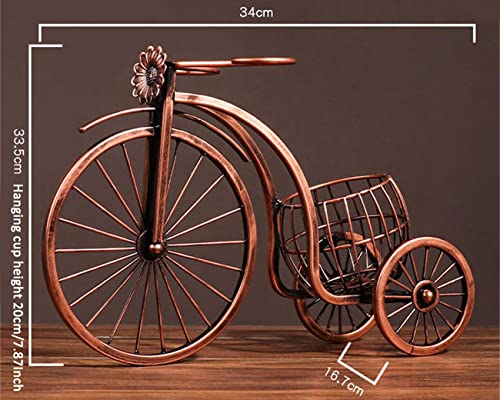 Vintage Bicycle Wine Rack Wine Glasses Ornament Home Wine Cooler Table Decoration Wine Glass Rack