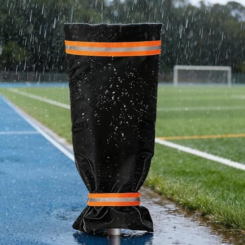 Outdoor Faucet Cover - XL Hose Bib Protector, Waterproof Oxford Cloth Spigot Socks, Thermal Freeze Protection Tap Jacket | Reusable Pipe Insulation Guard for Garden Yard Farm Patio Plumbing Safety - color: 20x51cm