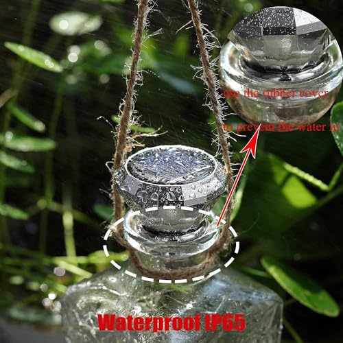 Upgraded 12 Pack Diamond Solar Wine Bottle Lights, 20 LEDs Waterproof Copper Light, Bottle Light Fairy Cork String Lights for Yard Patio Decor, DIY Birthday Gift for Mom Grandma Friend(Cool White) - color: Cool White (Diamond Shaped), size: 12 Pack