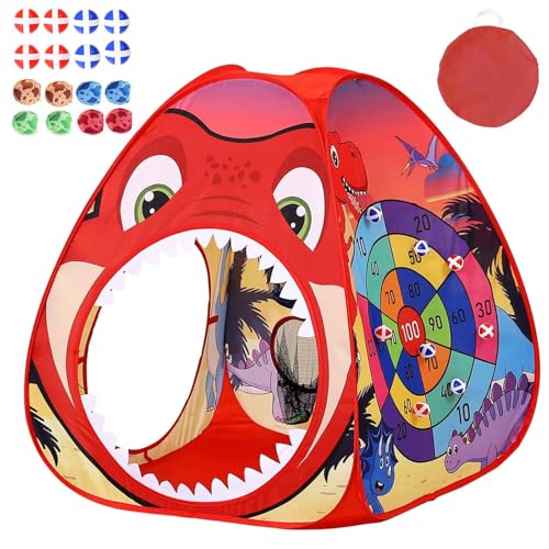 Bean Bag Toss Game Sets for Kids-3-in-1 Corn Hole Games for Kids,Kid Cornhole Game Set,Outside Backyard Outdoor Indoor Party Family Bean Bags Kid Tossing - color: Dinosaur-2