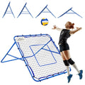Volleyball Lacrosse Rebound Net Pro, WINTHAI Lacrosse Rebounder for Backyard, 7x4FT/6x4FT/4x4FT Bounce Back Net with Target Strike Zone, Easy Quick Setup, Volleyball Baseball Softball Soccer Training - size: 4ftx4ft