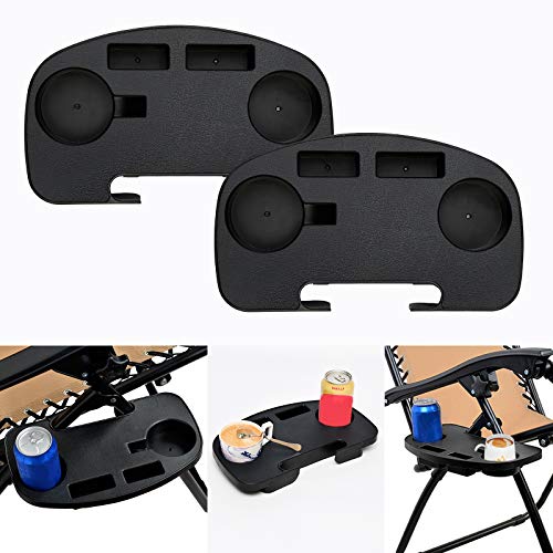 C-CHAIN Zero Gravity Chair Tray (Medium, 2 pcs) - color: Medium, size: 2 pcs