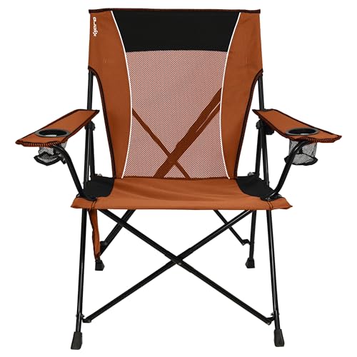 Kijaro Dual Lock Chair Color: Victoria Desert Orange - color: Victoria Desert Orange