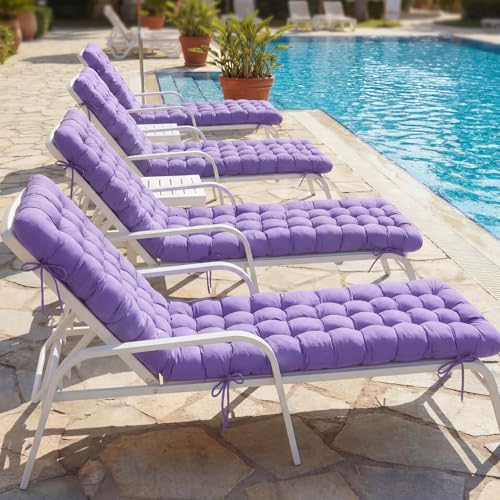 Wenqik Long Floor Cushion Large Floor Cushion with Brushed Cotton 74.8 x 27.5 x 3.15 in Jumbo Lounger Pillow for Outdoor Indoor Bay Window Meditation Yoga Reading Sleeping(Purple) - color: Purple