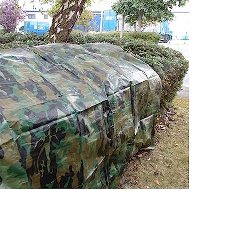 Heavy Duty Tarp Waterproof Large Cover | Camo, 8' x 10' 6 Mil Thick | Rip Proof Tarps | Thick Weave Material, UV Resistant Great for Tarpaulin Canopy Tent, Boat, RV or Pool Cover - color: Camo - 6 Mil, size: 8' x 10'