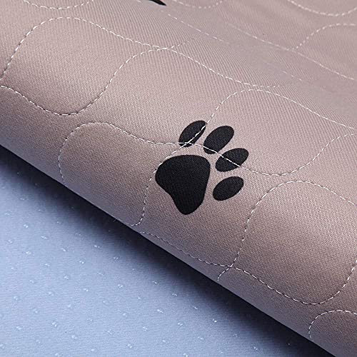 Washable Puppy Pads - Reusable, Super Absorbing, Waterproof Dog Pee Pads for Dog Bed Mat - size: 24x48 Inch (Pack of 4)