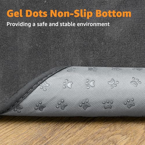 Washable Dog Pee Pads: 34x52 1 Pack Reusable Whelping Pads, Absorb Dog Mats Non-Slip Puppy Training Pads for Whelping, Potty, Training, Playpen, Crate - size: 34"x52"