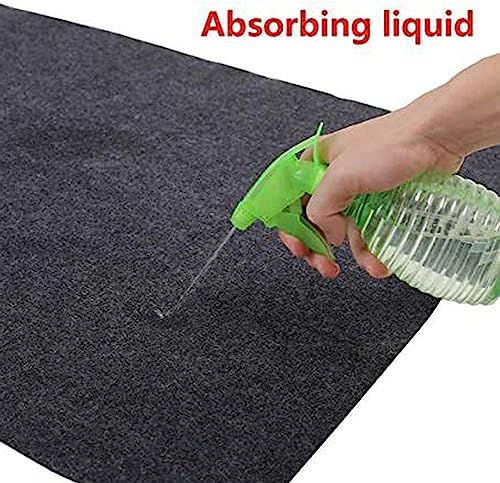 VERIMP Hot Tub Mat, Swimming Pool Mat, Square Pool Liner Pad for Above Ground Swimming Pools, Anti-Slip Water Absorb Felt Mat for Outdoor Or Indoor 4 Meters/13.12ft