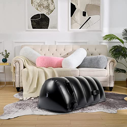 Inflatable Sofa with Pillow Cushion， Inflatable Sofa Bed，Portable Inflatable Sofa Lounge Chair ，Inflatable Sofa Relaxation, Onesize, AX33167 - color: Cushion Red