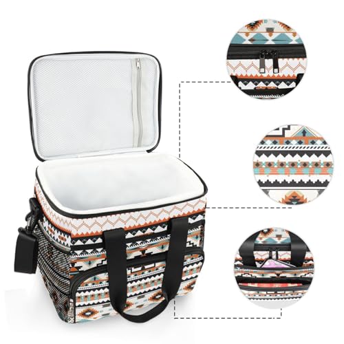 Cooler Bag Insulated Picnic Bag Large Lunch Box Reusable Tote Bag Soft Sided Portable Beach Cooler Grocery Camping - color: D488