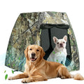 Dog Tent for Medium & Large Dogs, Pop Up Dog Enclosure, Waterproof Pet Tent with Zipper & Ground Spike, Portable Pet Playpen for Camping Beach, Puppy Tent Outdoor/Indoor 37.4x37.4x24.4 inch (Size L) - size: L 37.4x37.4x24.4 inch