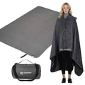 DUKUSEEK Waterproof Stadium Blanket, Outdoor Blankets Waterproof Windproof for Cold Weather, Emergency Warm Blanket with Quilted Cotton and Thick Fleece for Picnic, Camping, Outdoor Sports
