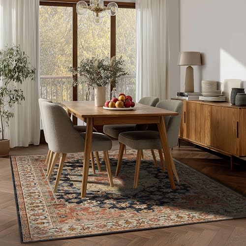 Ruaruarug Area Rug Non Slip Machine Washable Ultra Soft Living Room/Bedroom/Kitchen/Outdoor/Classroom Maroon, 4'×6' - color: Maroon, size: 4' x 6' (Rectangular)