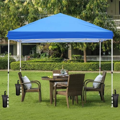 Canopy Weights Set of 4，Heavy Duty Canopy Weight Bags (120 lbs) for Ez Pop up Canopy Tent Outdoor Instant Canopies, Black (Without Sand) ，Set of 4 - color: Black, size: 120lbs(4 x 30lbs)