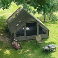 SENLEETO Inflatable Tents for Camping, Large Inflatable Camping Tent with Hand Pump, Easy Setup Tents for 4-6 People, Portable Glamping Tent - size: 157.5 inch**118.1 inch*82.7 inch/8-10 People