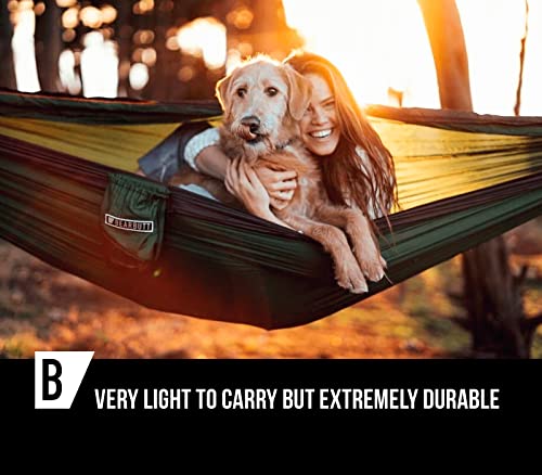 Double Hammock by Bear Butt - color: Dark Blue / Charcoal