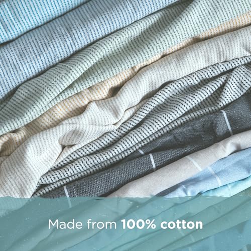 Cape Comforts Oversized Turkish Beach Towel, Diamond Dobby Aqua - 37'' x 67'' - Super Soft & Lightweight | Quick Dry Sand Free Travel Towels for Beach or Bath | Gifts - color: Diamond - Aqua
