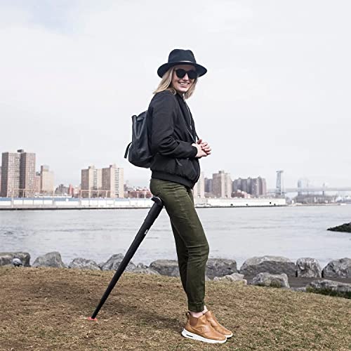 2.0 Compact Lightweight Folding Chair | Adjustable, Portable High Chair | Hunting, Hiking, Travel, Music Festival, Concert, Backpacking, Fishing | Folding Stool Up to 245lbs