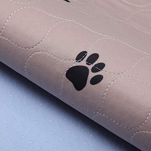 Washable Dog Pee Pads with Puppy Grooming Gloves,Puppy Pads,Reusable Pet Training Pads,Large Dog Pee Pad,Waterproof Pet Pads for Dog Bed Mat,Super Absorbing Whelping Pads - size: 34x36 Inch (Pack of 2)