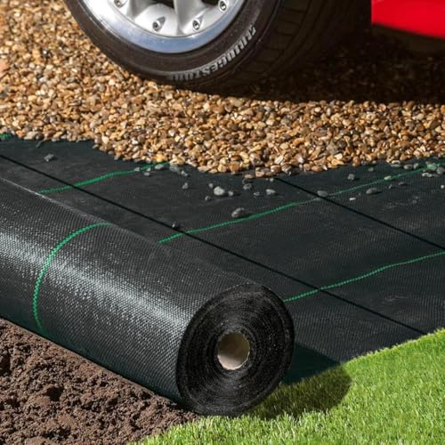 Garden Weed Barrier Fabric, Heavy Duty Landscape Fabric, Ground Cover Weed Blocker Cloth, Landscaping Fabric for Garden, Vegetable Beds, Path Way (WBF-4ft x 300ft) - size: 4ft x 300ft
