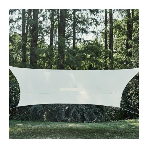 Camping Tarp Flysheet Shelter Sun Shade Canopy Waterproof Outdoor Picnic(440 White Green)