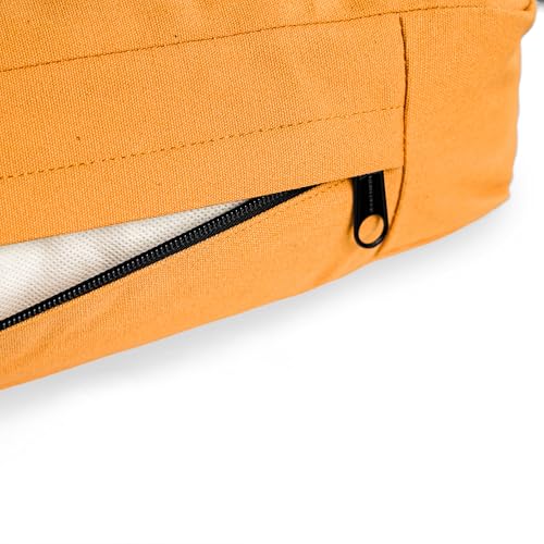 WHITEDUCK Dog Bed Cover (Tan) 36" L x 27" W x 4.3" th (L) - color: Tan - Only Cover, size: Large