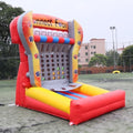 PVC Giant 4 in a Row Connect Inflatable 4-to-Score Basketball Game with Blower+20 Balls, Inflatable Carnival Games for Commercial Bussiness, Lawn Games, School Events