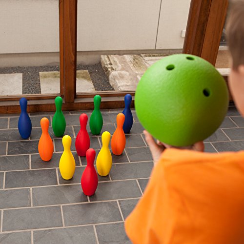 Champion Sports Weighted Foam Bowling Pin Set - Pins Only