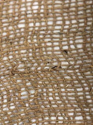 AK-Trading Jute Erosion Control, Soil Saver Mesh Blanket - 48" Wide x 1 Yard (3 feet Long) - 12 Sq. Ft. Coverage - size: 1 Yard