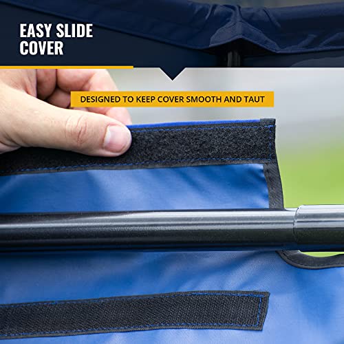 ShelterLogic 4' Outdoor Pet Shade, Versatile Pet Canopy Tent for Dogs, Cats, Small Animals and Livestock, Blue - size: Medium