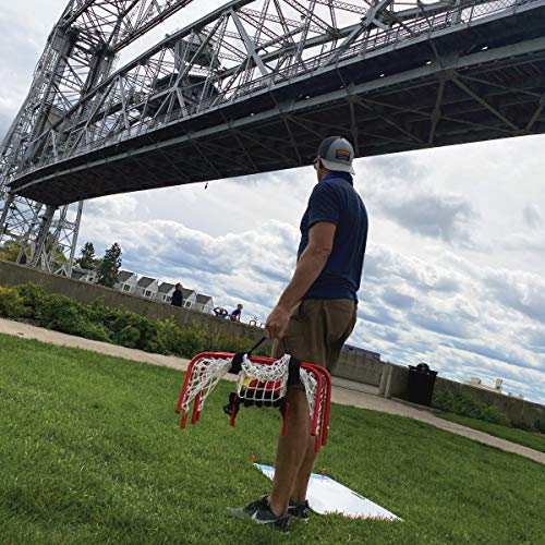 Sauce Toss: The Premium Hockey Sauce Pass Game for Playing, Passing, Training, Trick Shots and More - Tailgate Friendly and Portable Hockey Game, Supreme