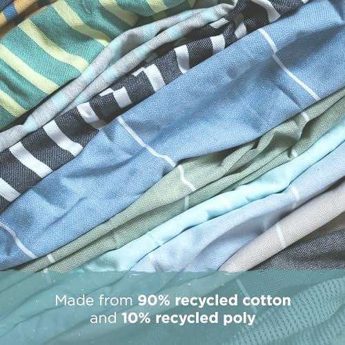 Cape Comforts Large Turkish Beach Towel, Classic Sage - Super Soft & Lightweight Quick Dry Absorbent Towels for Beach, Picnic Blanket or Bath Towel - Sand Free Organic Turkish Cotton Yarn - color: Classic - Sage