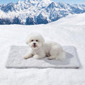 ZOMISIA Cooling Blanket for Small Dogs - High Cold Washable Cat Blanket, Travel Soft Pet Summer Essentials, Grey, 25"x35" - color: Grey, size: S(25x35")