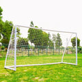 KATARUS Soccer Goal 12x6FT/10x6.5FT/8x6FT/8x5FT/6x4FT Outdoor Soccer Net Goals for Backyard with Weatherproof UPVC Frame & Ground Stakes Portable PVC Soccer Goal Post for Adults & Youth Training - size: 12FTx6FT