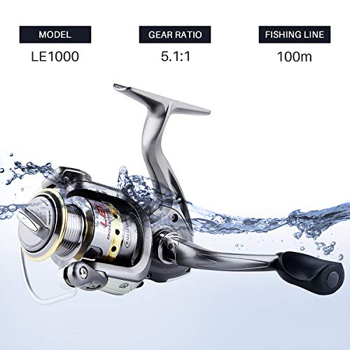 Fishing Rod Reel Combo Full Kit Telescopic Spinning Pole Set with Reel Line Lures Hooks Carrier Bag Saltwater Freshwater Fishing Gear Tool for Kids Adults Professional - color: Black-7.87FT