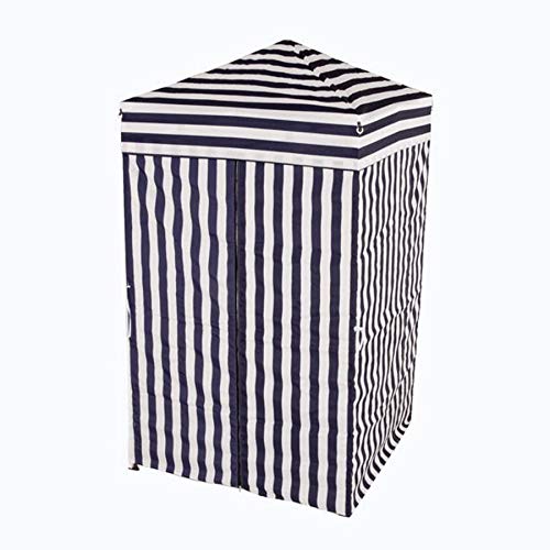 Impact 4'x4' Pop up Changing Dressing Room, Black and White - color: Black,White
