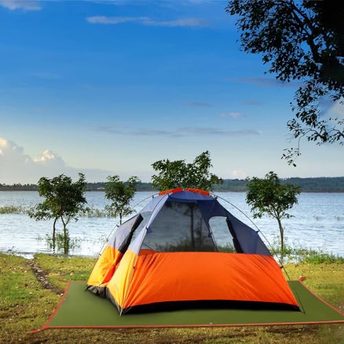 Frelaxy Tent Footprint, Waterproof Camping Tarp, Durable Tent Floor to Elevate Your Camping, Hiking, Backpacking, Hammock, Beach Experience - color: Army Green, size: 1 Person—33'' x 80''