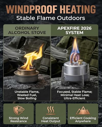 Mini Alcohol Burner Gas Stove Camping Cooking High Power Portable Mini Outdoor Spirit Burner Alcohol Stove Kit with Stable Stand Upgrade Lightweight Strong Compact Backpacking Travel Hiking - color: Silver b