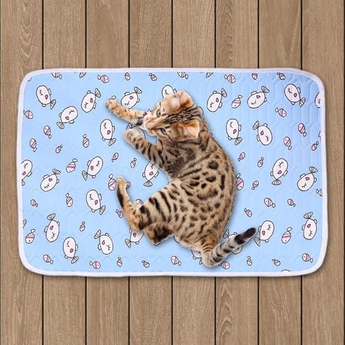 Dog Cooling Mat - Pressure Activated Cooling Pad, Gel Mat | Portable Lightweight for Dogs, Easy Clean, Heatstroke Prevention, Joint, Suitable for All Breeds and Senio - color: S
