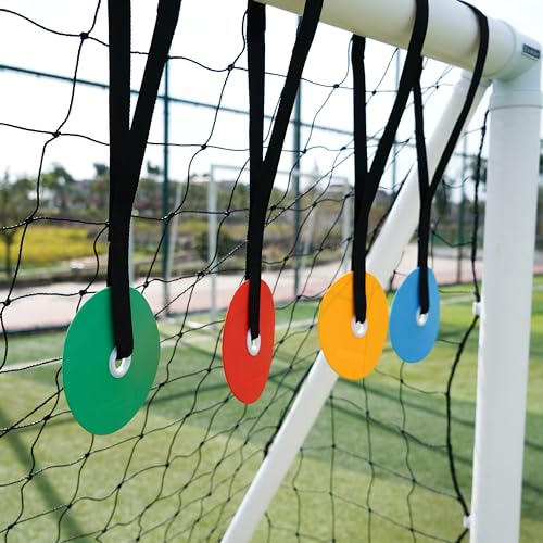 Shooting Goal Target Discs Reactive Agility Targets for Improving Accuracy Ideal for Lacrosse, Hockey, Soccer, Basebal