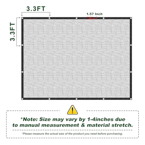 Aluminet Shade Cloth, 20x20FT 99% Heat Reflective Tarp for Blocking Sun with Reinforced Stainless Steel Grommets for Pergola Shade Cover, Garden, Cars, Dogs, Greenhouse - color: 99% Shading Rate, size: 20x20 FT