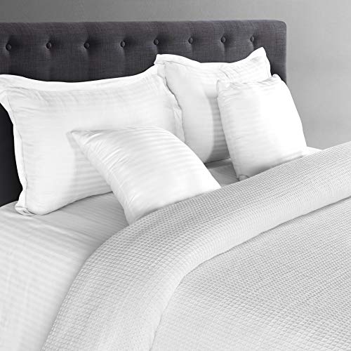 GLAMBURG 100% Cotton Thermal Blanket - Soft Waffle Twin Size, Breathable All Season Cotton Blanket, White - color: White, size: Twin (60"x90")