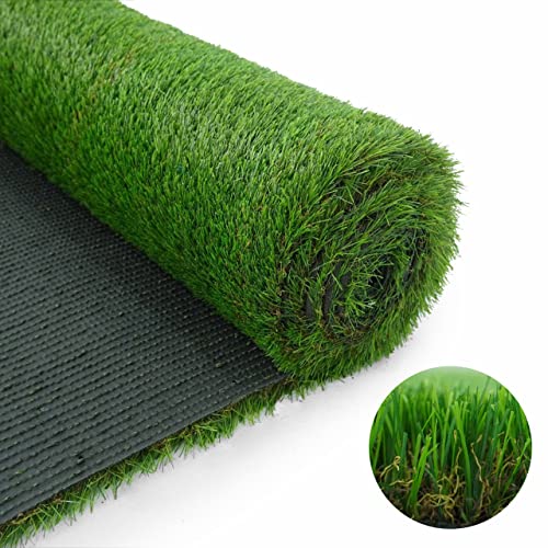 CAPHAUS 36 X 60 Inches Artificial Turf Grass Indoor/Outdoor, Faux Grass Decor, Grass Pad Mat for Pet Dogs, Potty Training with Drainage, Realistic Fake Grass Rugs for Garden, Lawn, Patio, Balcony - size: 15 SQ.FT